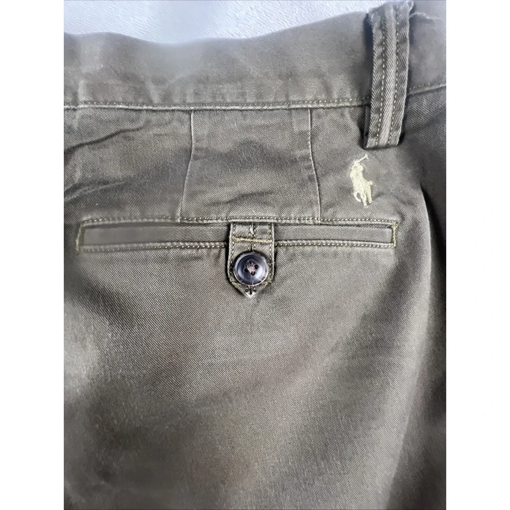 Polo Ralph Lauren The Polo Chino Classic Cotton Twill Kaki Pants Size W34 L30